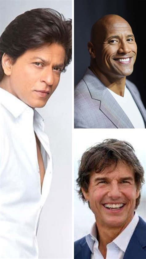 Forbes Top Richest Actors In The World I Shahrukh Khan I Tom Cruise