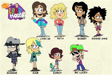 The Loud House 90s Au Supporting Cast By Thefreshknight On Deviantart