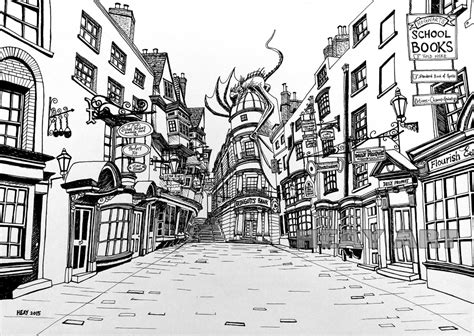 Yink Heays E Gallery Diagon Alley