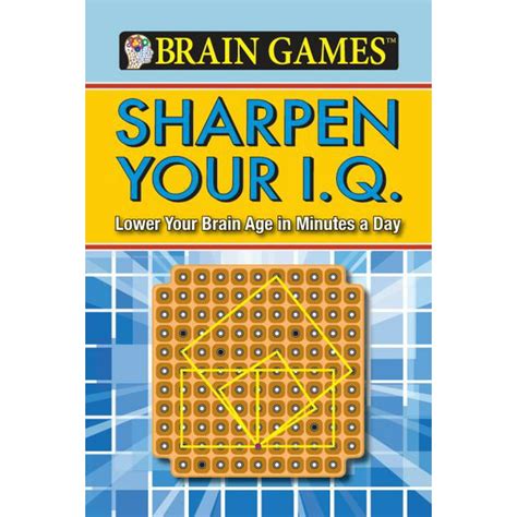 Brain Games Sharpen Your Iq Hardcover