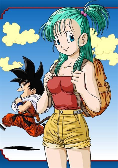 Bulma Briefs Images Bulma And Goku Wallpaper And Background Photos