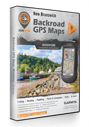 New Brunswick SD Card GPS Backroads - New Brunswick microSD Card GPS Backroads - Shop Online at ...