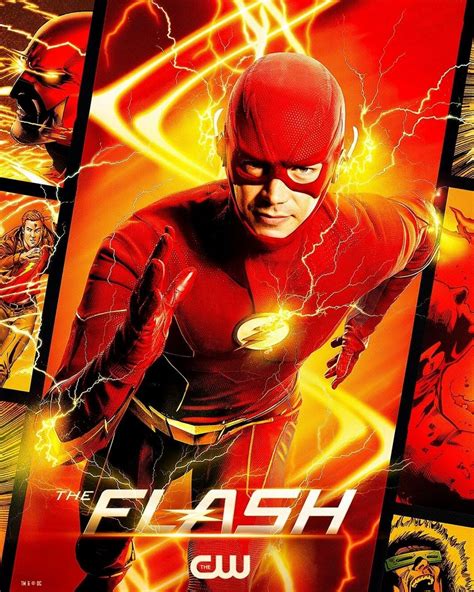 the flash grant gustin the cw tv show poster lost posters