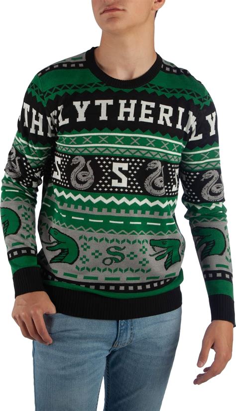 Bioworld Slytherin Sweater Harry Potter Sweater Slytherin