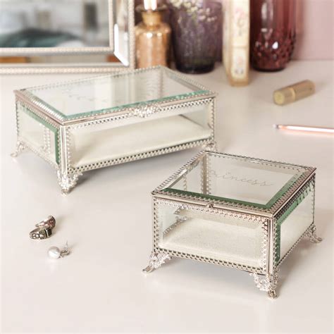 Just Like Mum Luxury Glass Jewellery Boxes By Dibor