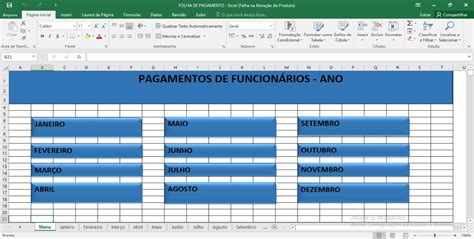 Serviço de controle de consignações (scc). Planilha Excel De Folha De Pagamento - R$ 19,99 em Mercado ...
