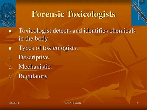 Ppt Forensic Toxicology Powerpoint Presentation Free Download Id