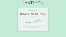 Ingeborg of Kiev Biography | Pantheon