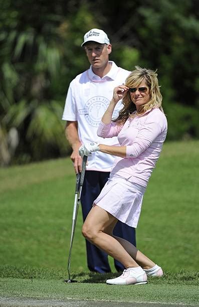 Us Golfer Phil Mickelson S Wife Amy R And Us Golfer Jim Furyk S Wife Tabitha L Walk Through