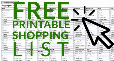 Grab this pretty (and free!) printable grocery shopping list template! Free Grocery Shopping List - Printable template