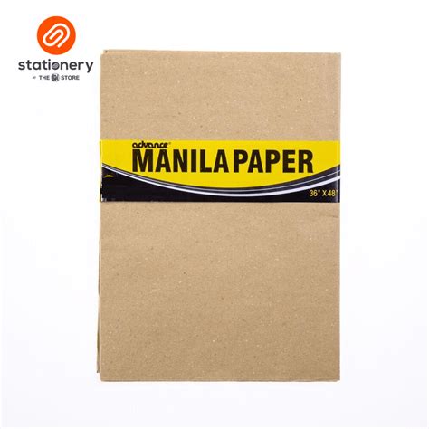 Manila Paper 5 Sheets Per Pack Sm Stationery