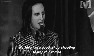 Marilyn manson on stage in 1997. Quotes Marilyn Manson On Columbine. QuotesGram