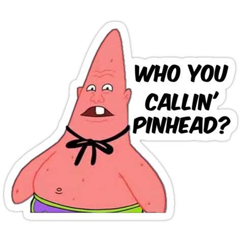 Pinhead Larry Stickers By Blaqhippy Redbubble
