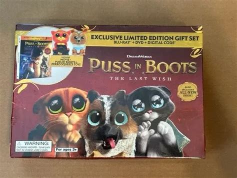 puss in boots the last wish limited edition blu ray dvd digital copy toys 29 99 picclick