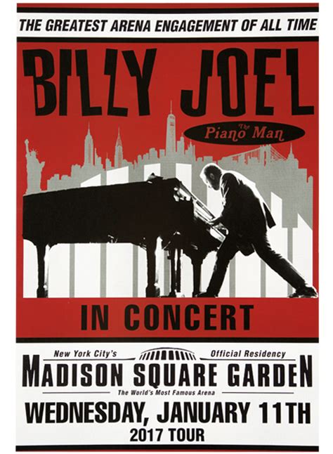 The film was written by adam sandler and tim herlihy , and produced by robert simonds. Billy Joel Official Online Store - Poster for Madison ...