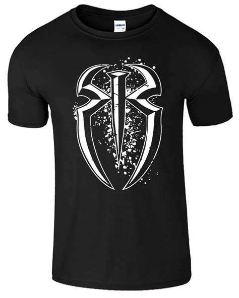 Roman Reigns Wwe Wrestling Spear Logo Kids T T Shirt Top Tee