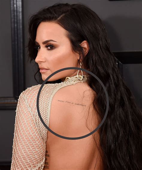 Details More Than 81 Demi Lovato Tattoos Latest Esthdonghoadian
