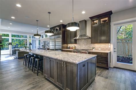 Dark Grey Stained Kitchen Cabinets 25 Ways To Style Grey Kitchen