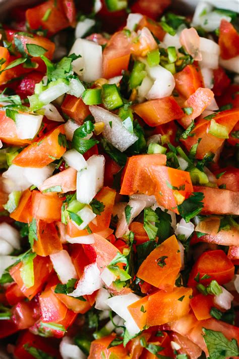 Pico De Gallo Recipe Easy And Authentic Downshiftology