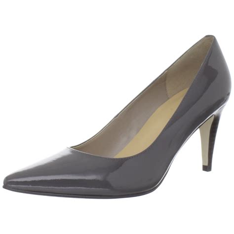 Cole Haan Cole Haan Womens Air Juliana 75 Pump In Gray Ironstone Patent Lyst