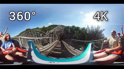 Twister 360° Front Seat On Ride 4k Pov Knoebels Amusement Park Youtube