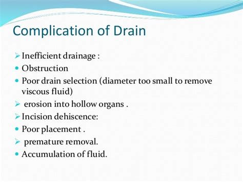 Surgical Drains