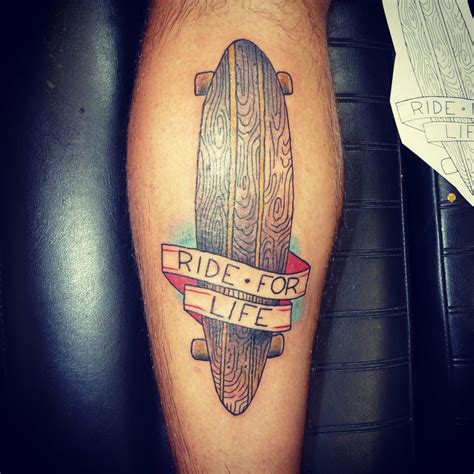 Longboard Tattoo Longboarding Tattoo Designs Tattoo Ideas I Tattoo