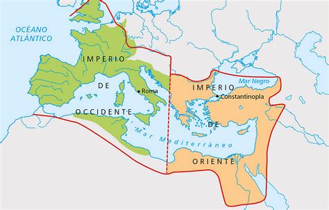 DivisiÓn Del Imperio Romano
