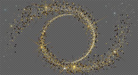 Beautiful Circular Magic Light Effect Background Vector Png Image