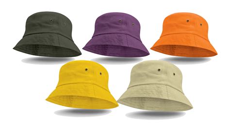 Plain Bucket Hats Australia Blank Hat Cap Cream Beige Orange Etsy