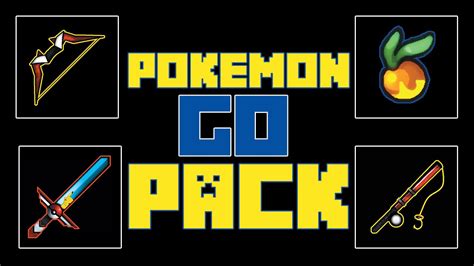 Pokemon Go Pack Minecraft Pvp Texture Pack Youtube