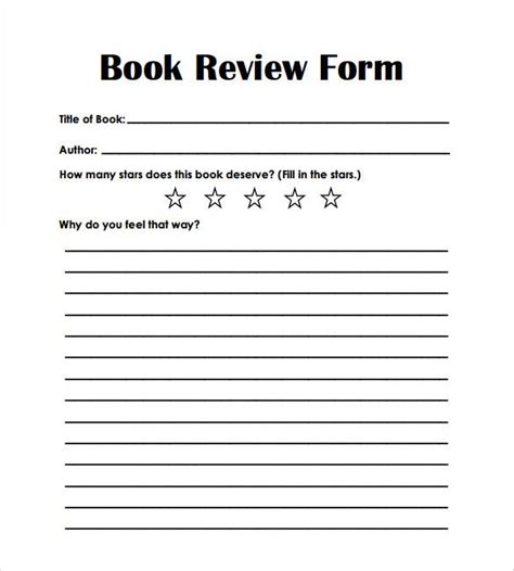 Especially on some of the pages that are in this book is able tolot to teach me about the world wide. Sample Book Review Template - 10+ Free Documents in PDF ...