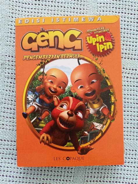 Dvd Geng Pengembaraan Bermula Upin And Ipin Hobbies And Toys Music