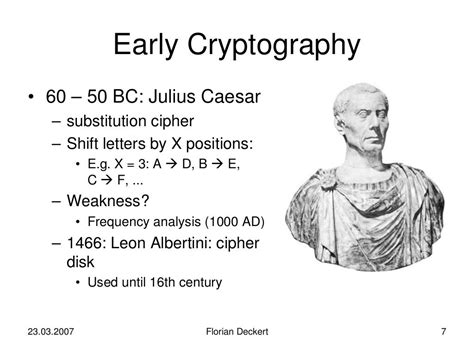 A Brief History Of Cryptography