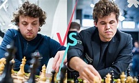 Magnus Carlsen vs Hans Niemann first rematch since the cheating ...