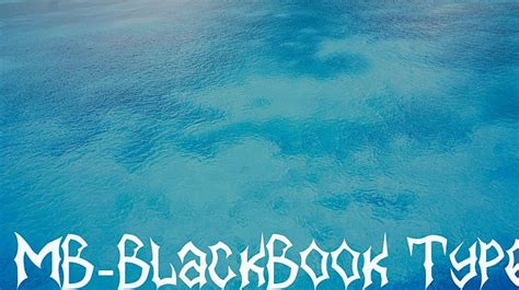Mb Blackbook Type Font Download Free For Desktop And Webfont