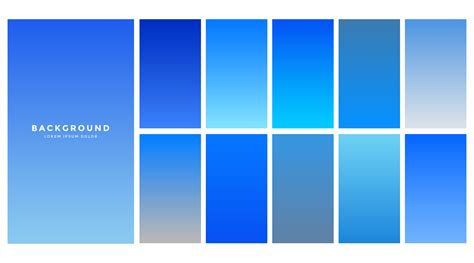 Collection Of Blue Sky Gradients Background Download Free Vector Art