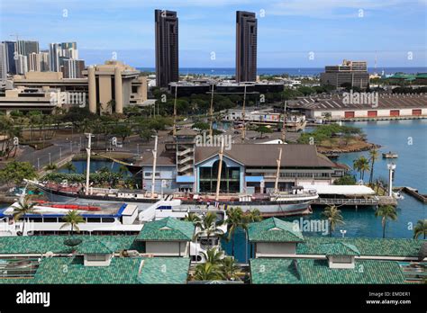 Hawaii Oahu Honolulu Hawaii Maritime Center Stock Photo Alamy