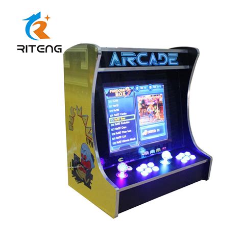 China 19 Inch Lcd Horizontal Screen Bartop Arcade Cabinet Arcade Game