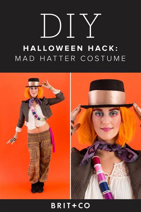 Halloween Hack Mad Hatter Costume Mad Hatter Halloween Costume Diy