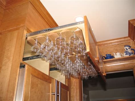 Storing wet wine glasses is a sure recipe for mold or if you only have limited cabinet space, but have another area where a free standing rack or ceiling mounted rack is a possibility, here are some. Pin by Jordan Truesdell on Kitchen Ideas | Stemware ...
