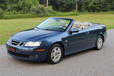 2006 Saab 9 3 20t Convertible For Sale On Bat Auctions Sold For