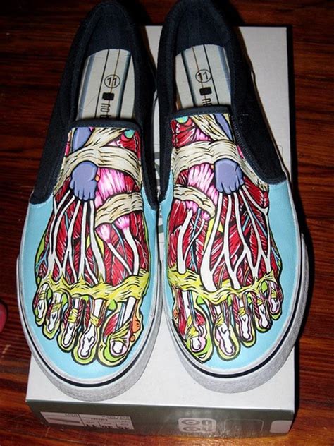 12 Gorgeous Hand Painted Shoe And Sneaker Ideas