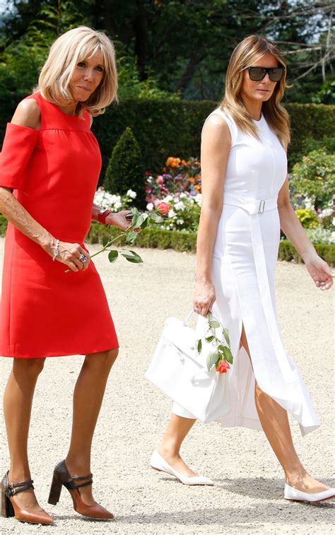 melania trump vs brigitte macron inside the g7 fashion showdown