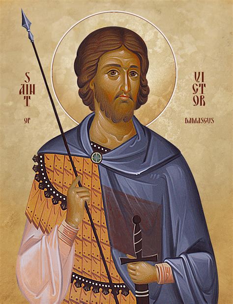 Icon Of St Victor 1vi16
