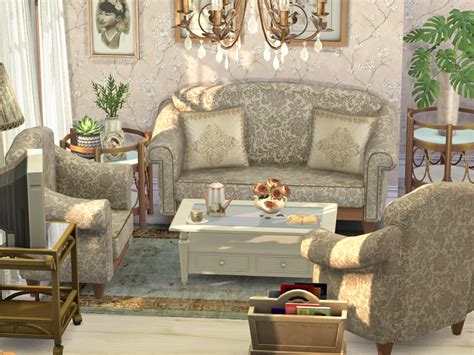 Vintage Living And Dining Room Cc Needed The Sims 4 Catalog