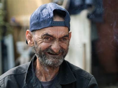 Old And Dirty Homeless Man Stock Photo Image 56824837
