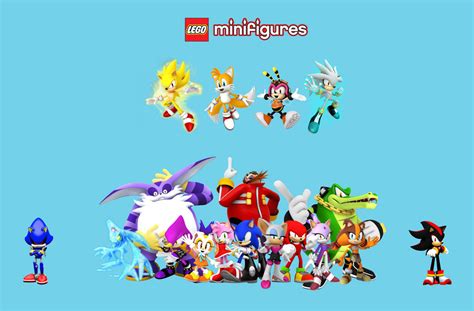 Lego Sonic Minifigure Series By Theorangediamond On Deviantart