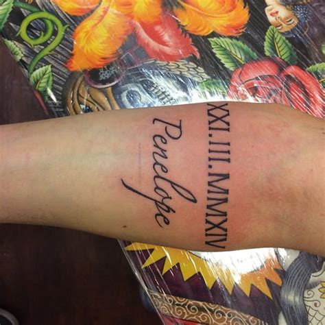 70 Roman Numeral Tattoos Ink Lovers Will Drool Over