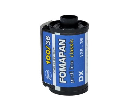 Fomapan 100 Classic 35mm 36 Exposures Black And White Films Film